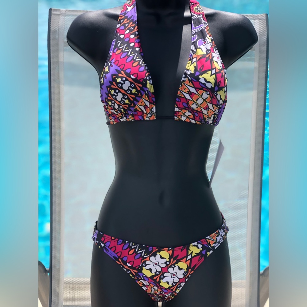 Chica Rica Halter & Euro bikini size Small